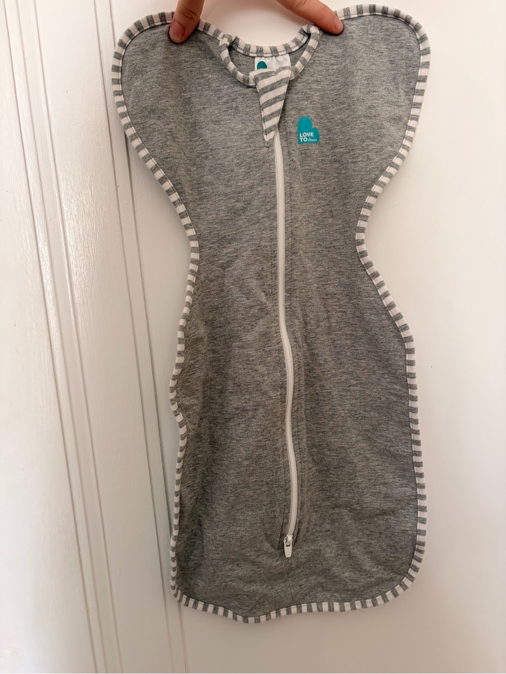 Love to Dream Grey Swaddle Sleep Sack - newborn 1.0 tog